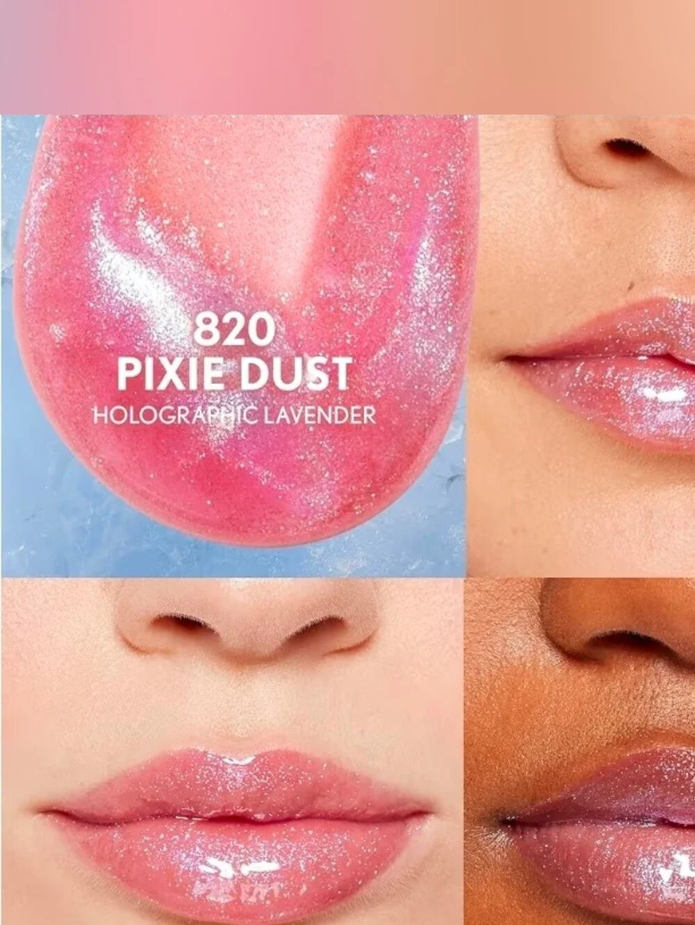 CoverGirl Yummy Plumper Gloss in 820 Pixie Dust 0.33fl oz BNIB